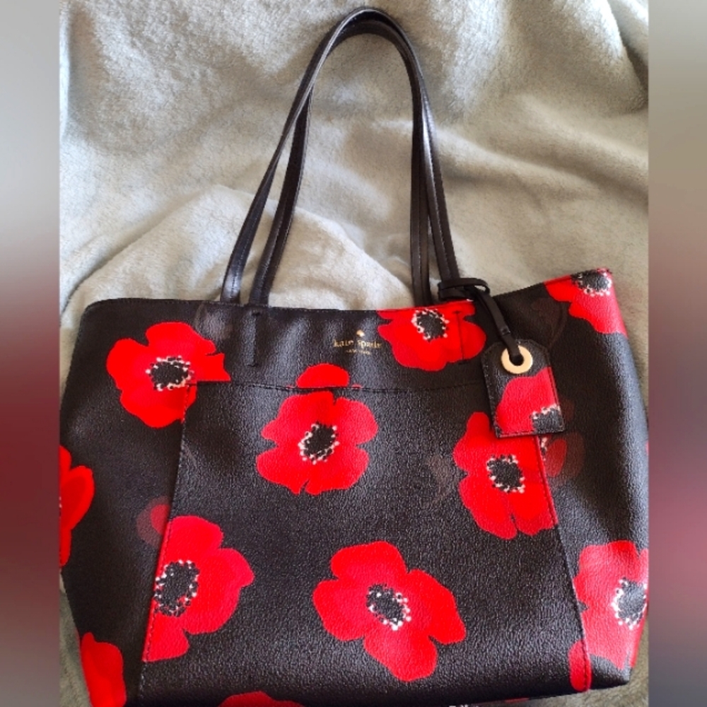 Leather Kate Spade Poppy purse